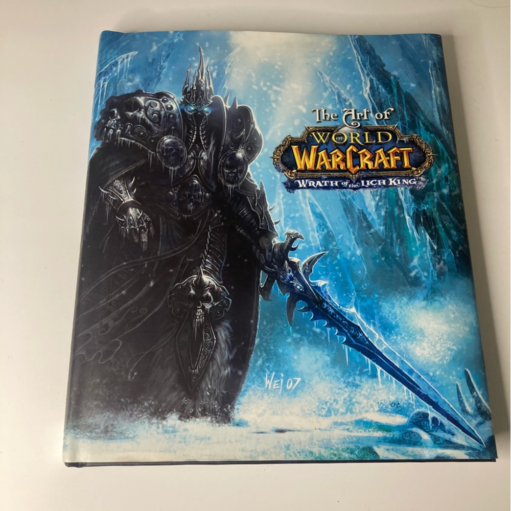 The Art of World of Warcraft: Wrath of the Lich King Hardcover Art Book Double C